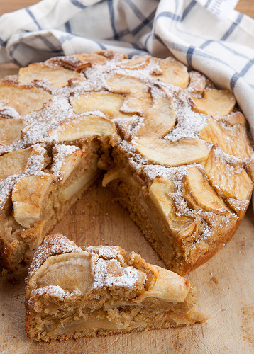 Torta di mele ricetta con lievito madre